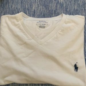 Men’s Ralph Lauren V Polo t shirt . Size Large .